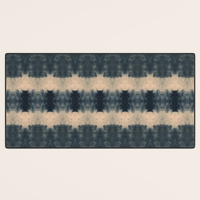 Shibori Shades of Indigo Desk Mat Gallery Image 3