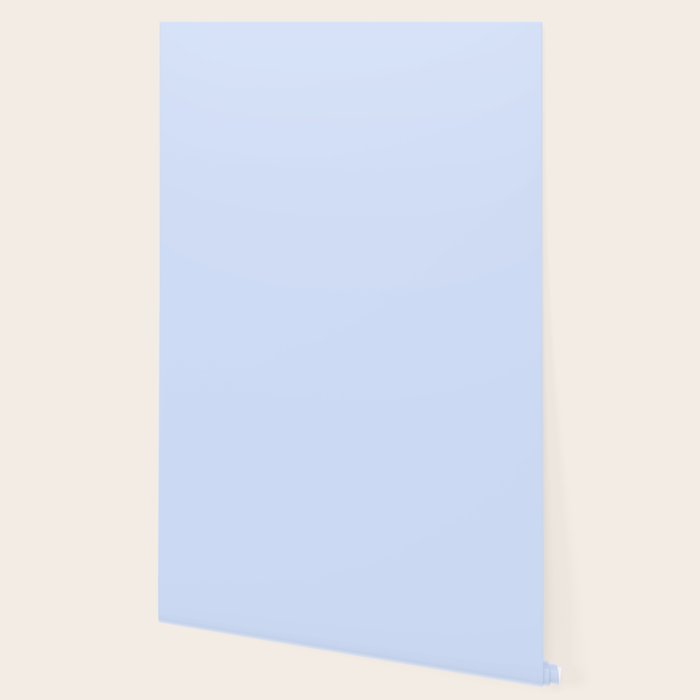 NOW BABY BLUE Pastel Solid Color Shabby Chic Abstract  Wallpaper Gallery Image 2