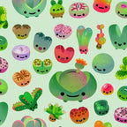 Baby succulent 3 - Mesembs(green) Coffee Mug Gallery Image 2