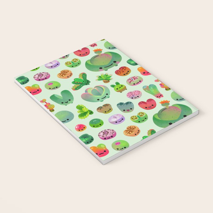 Baby succulent 3 - Mesembs(green) Notebook Gallery Image 3