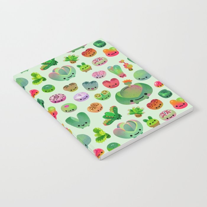 Baby succulent 3 - Mesembs(green) Notebook Gallery Image 2