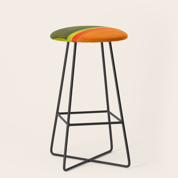 Ultramarine Blue Bloom Stool Gallery Image 1
