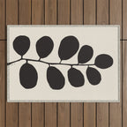 Branch silhouette II Outdoor Rug Gallery Image 1