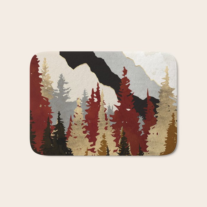 Autumn Trees Bath Mat Gallery Image 1