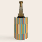 Mixed Stripes Pattern XV Vintage Summer Wine Chiller Gallery Image 1