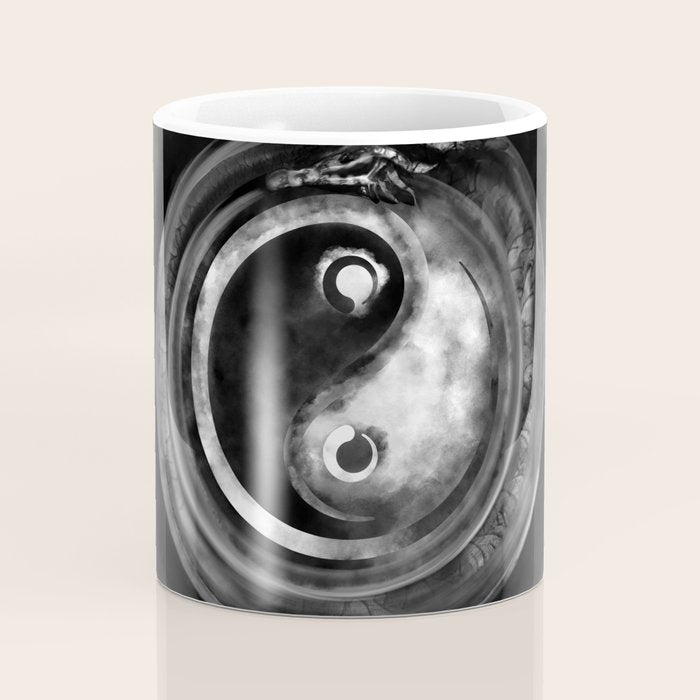 Ouroboros Yin - Yang  Coffee Mug Gallery Image 4