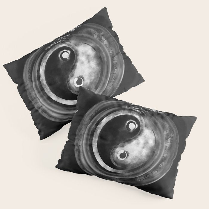 Ouroboros Yin - Yang  Pillow Sham Gallery Image 1