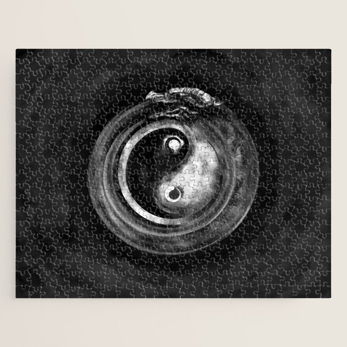 Ouroboros Yin - Yang  Jigsaw Puzzle Gallery Image 1