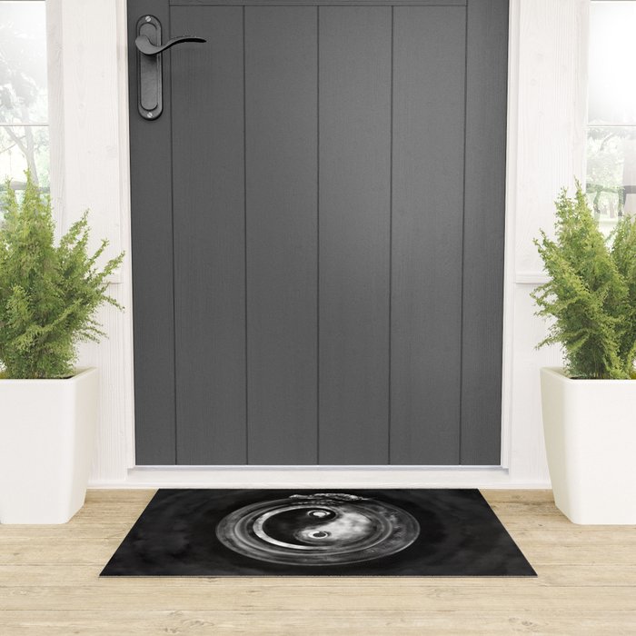 Ouroboros Yin - Yang  Welcome Mat Gallery Image 3