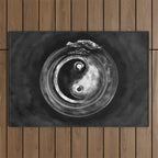 Ouroboros Yin - Yang  Outdoor Rug Gallery Image 1