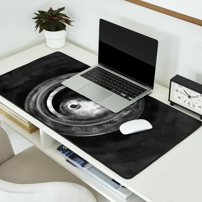 Ouroboros Yin - Yang  Desk Mat Gallery Image 2