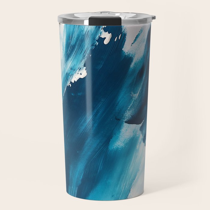 Abstract Oil Painting No. 52 Travel Mug Gallery Image 1