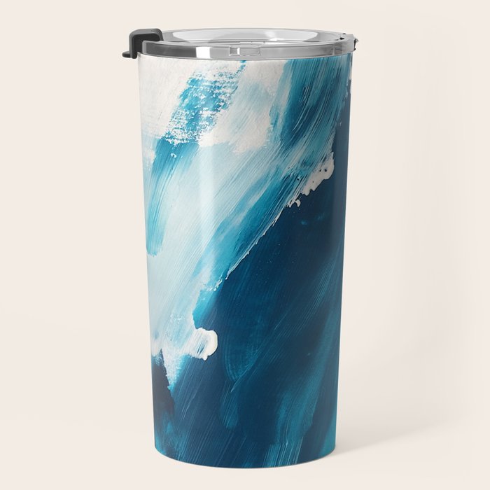 Abstract Oil Painting No. 52 Travel Mug Gallery Image 3