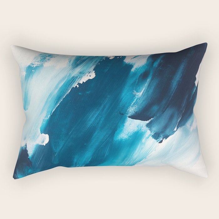 Abstract Oil Painting No. 52 Rectangular Pillow Gallery Image 2
