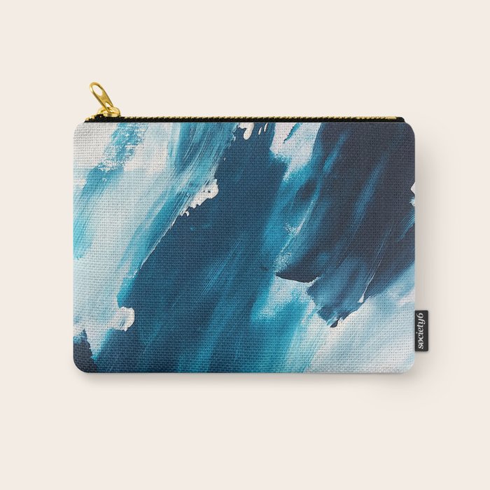 Abstract Oil Painting No. 52 Carry All Pouch Gallery Image 1