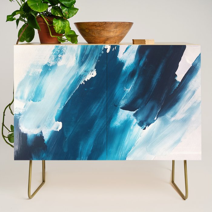 Abstract Oil Painting No. 52 Credenza Gallery Image 1