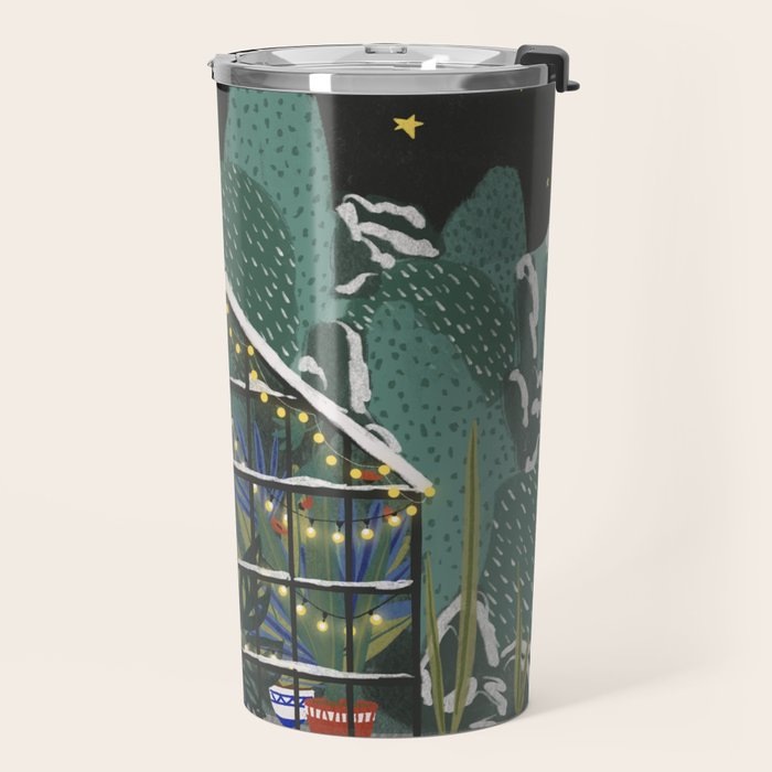 Winter Garden House Travel Mug Gallery Image 2