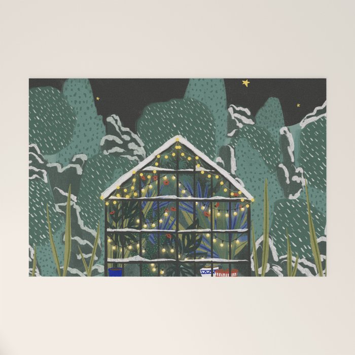 Winter Garden House Welcome Mat Gallery Image 1
