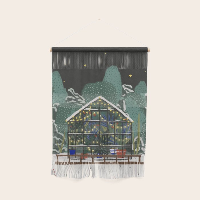 Winter Garden House Wall Hanging Gallery Image 1