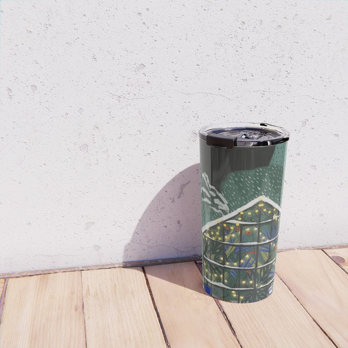 Winter Garden House Travel Mug Gallery Image 4