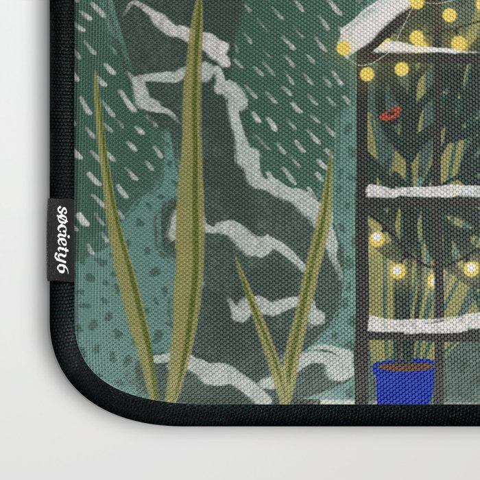 Winter Garden House Laptop Sleeve Gallery Image 3