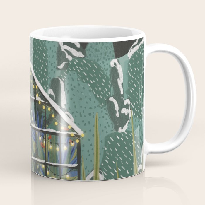 Winter Garden House Coffee Mug Gallery Image 1