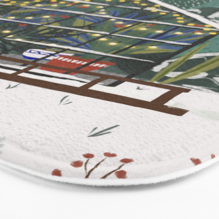 Winter Garden House Bath Mat Gallery Image 3