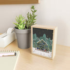 Winter Garden House Mini Art Print Gallery Image 2