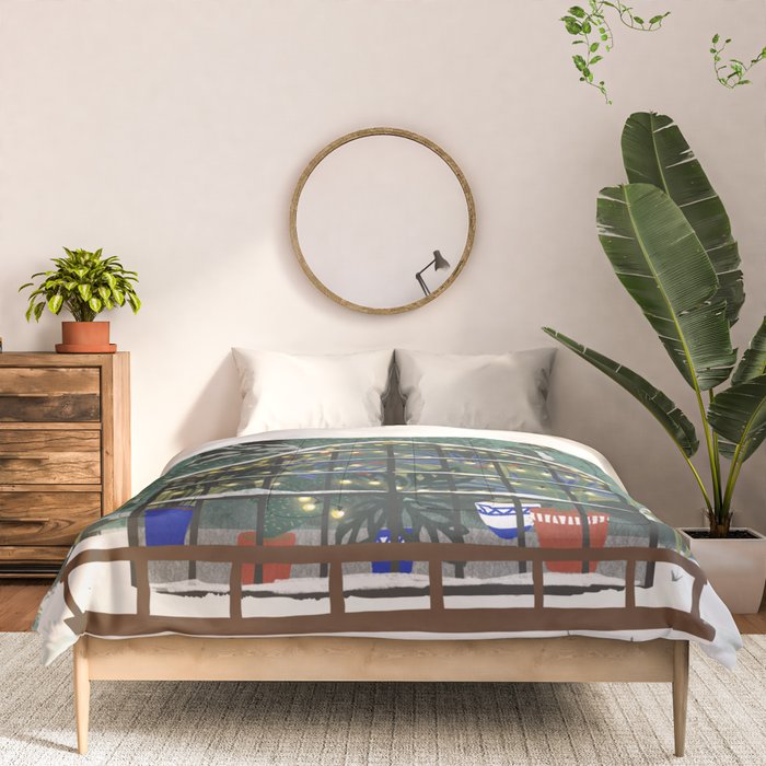 Winter Garden House Comforter Gallery Image 3