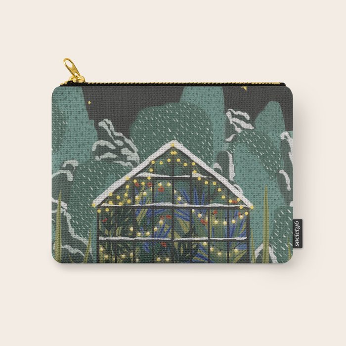 Winter Garden House Carry All Pouch Gallery Image 1