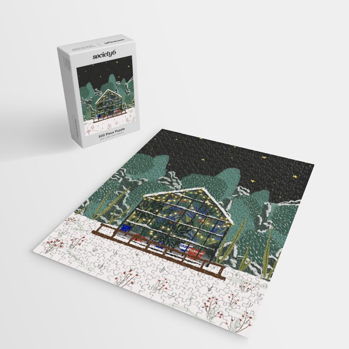 Winter Garden House Jigsaw Puzzle Gallery Image 2