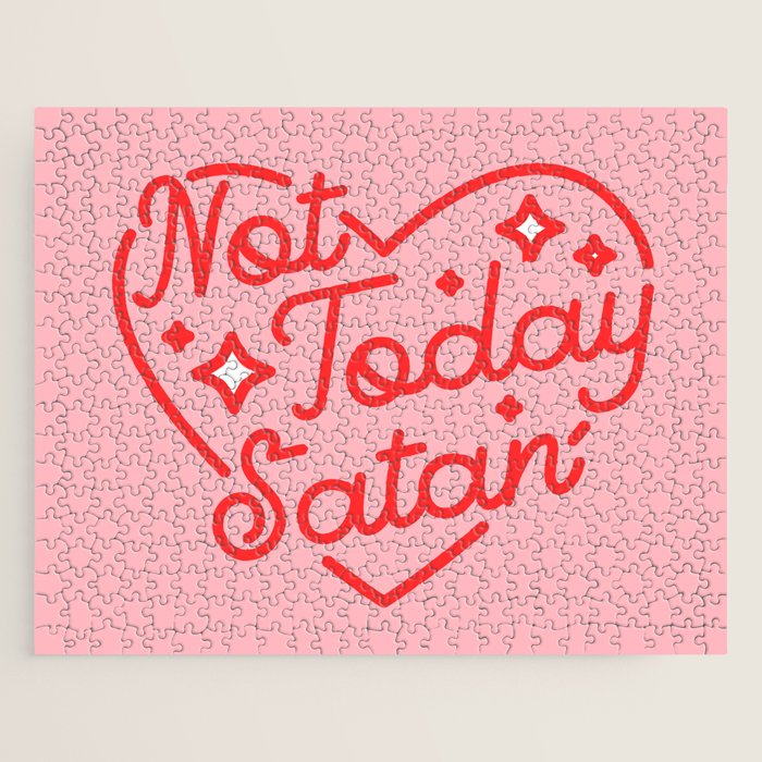 not today satan II Jigsaw Puzzle Gallery Image 1