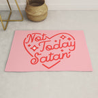 not today satan II Rug Gallery Image 1
