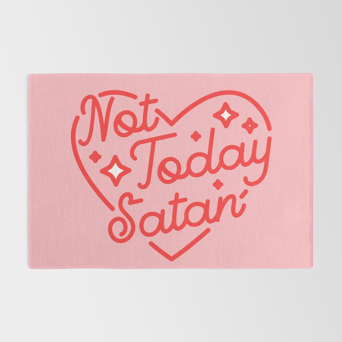 not today satan II Rug Gallery Image 2