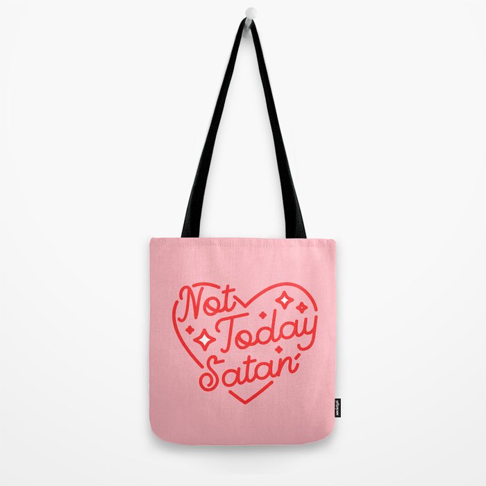 not today satan II Tote Bag Gallery Image 2