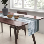Aerial Coastlines - Modern Ocean Photography Print Table Runner Gallery Image 2