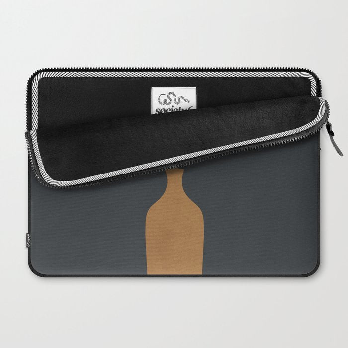 Minimal Abstract Art Vase Flower 10 Laptop Sleeve Gallery Image 2