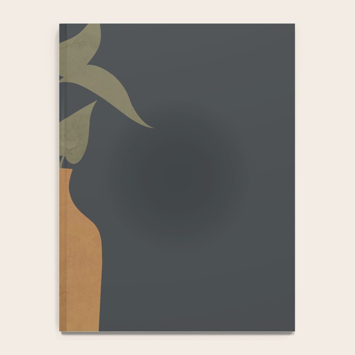 Minimal Abstract Art Vase Flower 10 Notebook Gallery Image 4