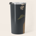 Minimal Abstract Art Vase Flower 10 Travel Mug Gallery Image 3