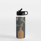 Minimal Abstract Art Vase Flower 10 Water Bottle Gallery Image 1