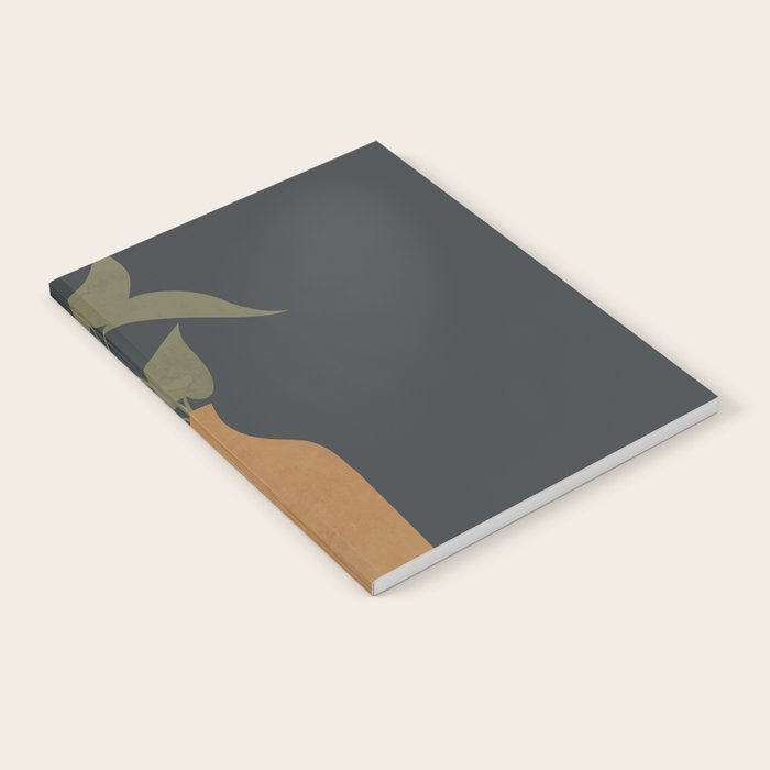 Minimal Abstract Art Vase Flower 10 Notebook Gallery Image 2