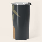 Minimal Abstract Art Vase Flower 10 Travel Mug Gallery Image 2