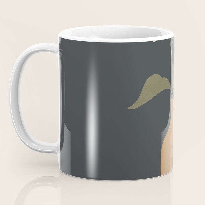 Minimal Abstract Art Vase Flower 10 Coffee Mug Gallery Image 3