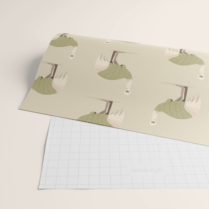 Whimsical Emu Wrapping Paper Gallery Image 2