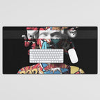 Medusa pop art Desk Mat Gallery Image 1