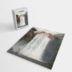 Knitted Waterfall - Crochet Jigsaw Puzzle Gallery Image 2