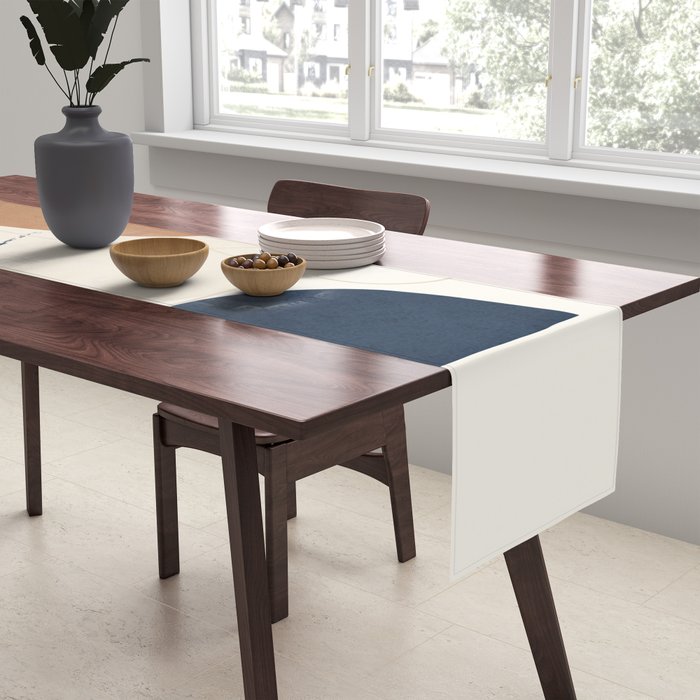 Spiraling Geometry 2 Table Runner Gallery Image 2