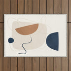 Spiraling Geometry 2 Outdoor Rug Gallery Image 1