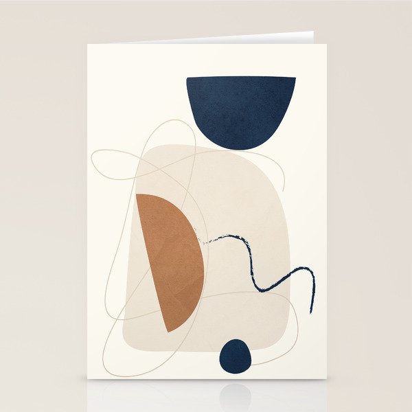 Spiraling Geometry 2 Stationery Card Gallery Image 1