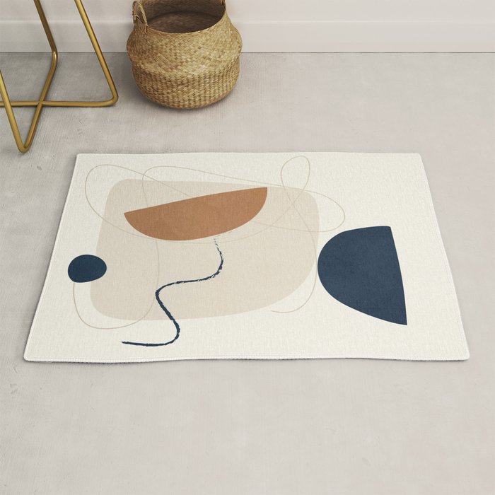 Spiraling Geometry 2 Rug Gallery Image 1